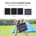Panneau solaire monocristallin portable pour le camping